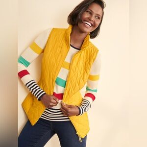 Talbots Yellow Vest